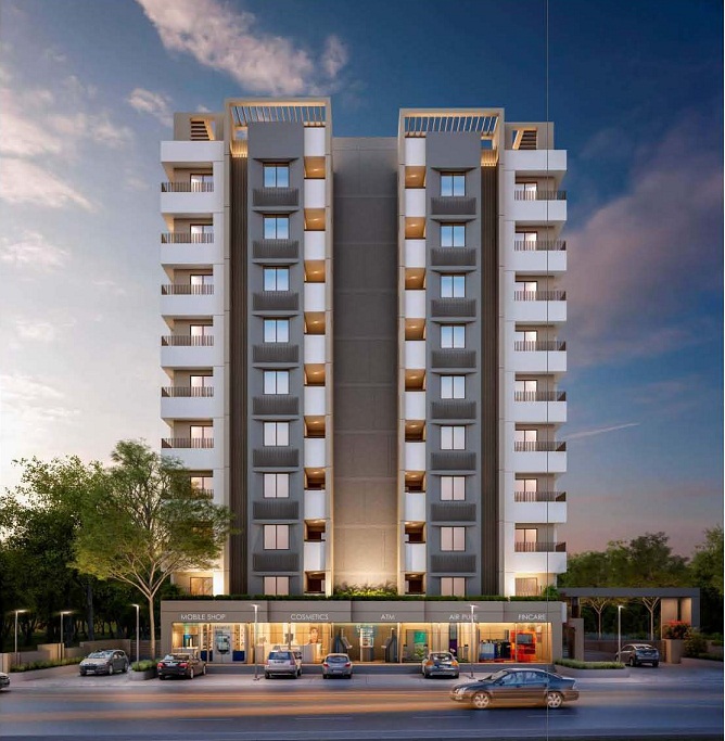 DR/2145  2 BHK Flat For Sale in Sevasi, Vadodara.