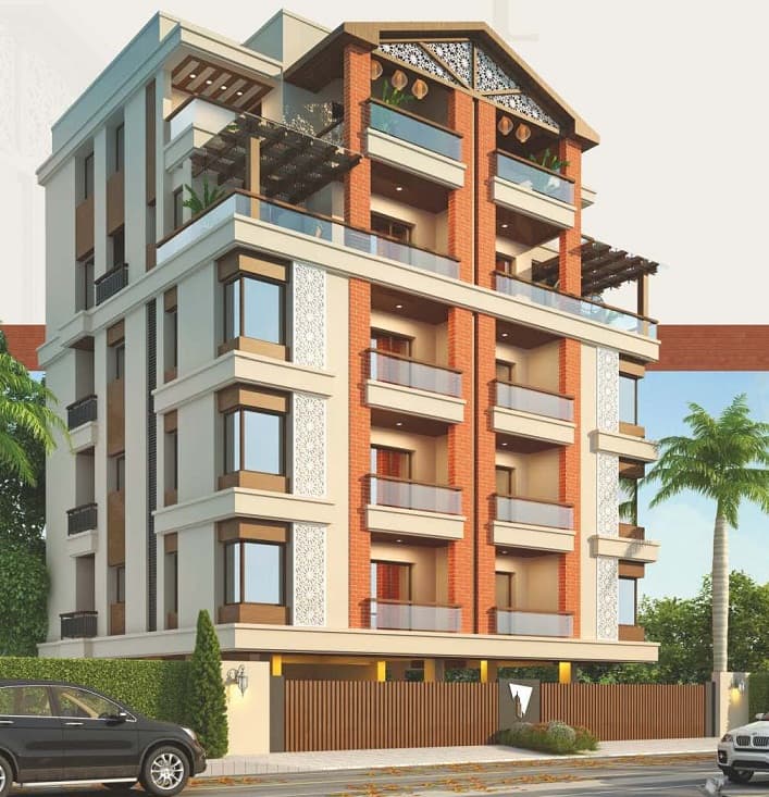 CR/3282A 4 BHK Flat For Sale in Diwalipura, vadodara.