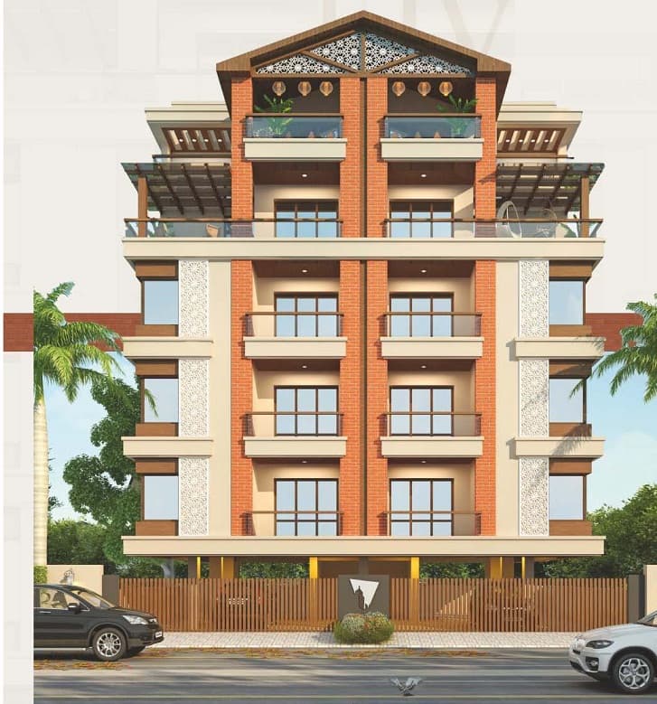 CR/3282A 4 BHK Flat For Sale in Diwalipura, vadodara.