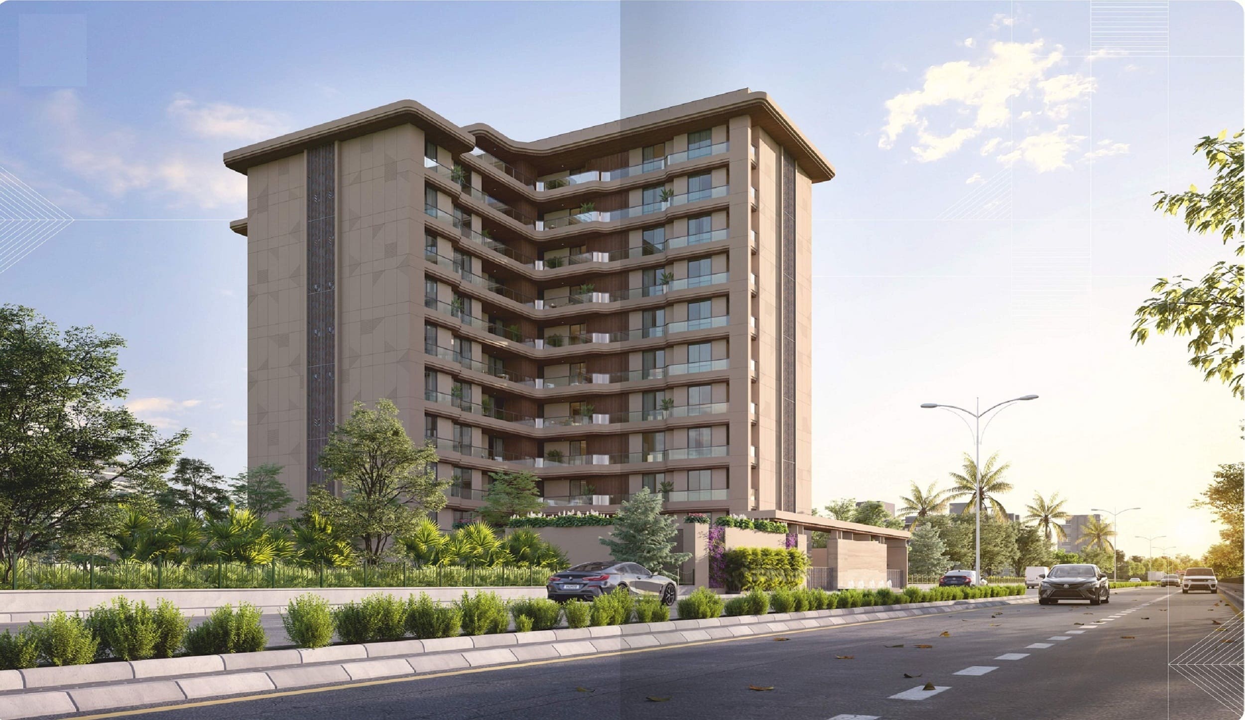 DR/2173  4 BHK Flat For Sale In  New Alkapuri, vadodara.