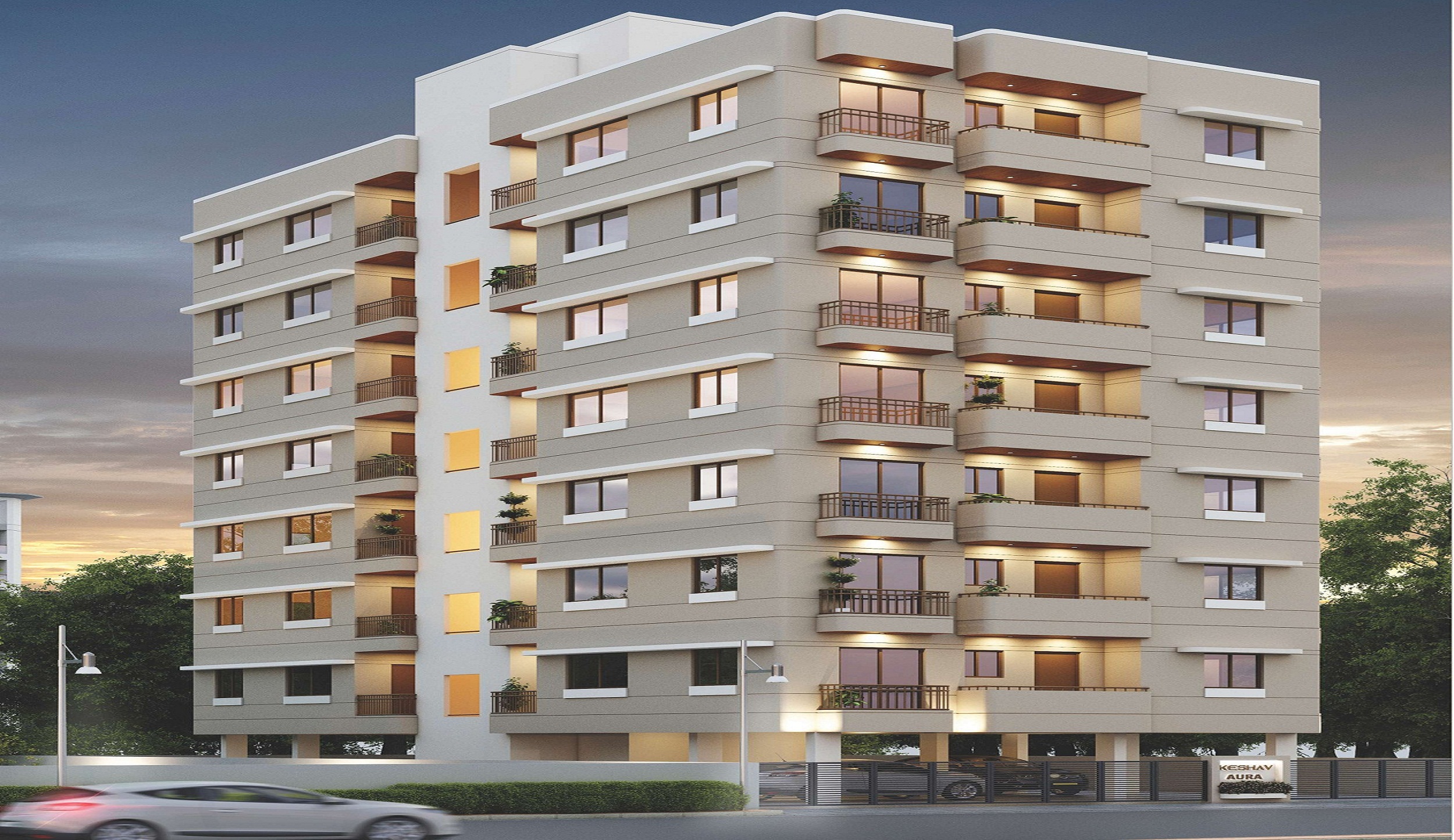 DR/2207 2 BHK Flat For Sale in Gotri, Vadodara.