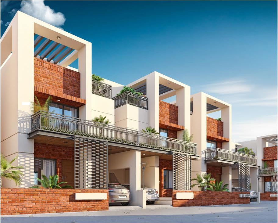 CR/3570 4 BHK Duplex For Sale in Vasna-Bhayli Road, Vadodara.