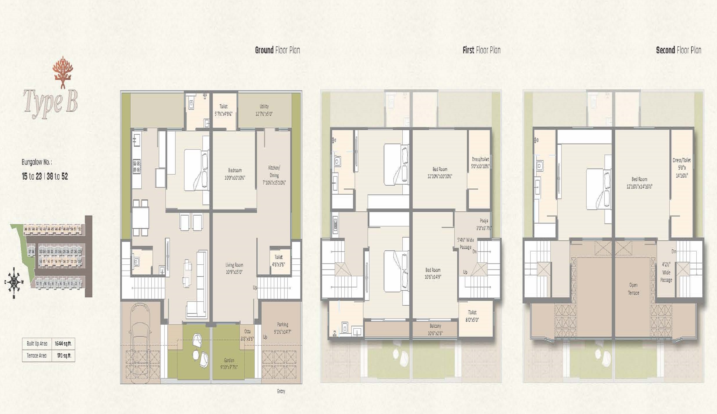 CR/3992 4 BHK Duplex For Sale in Bill-chapad Road, Vadodara.