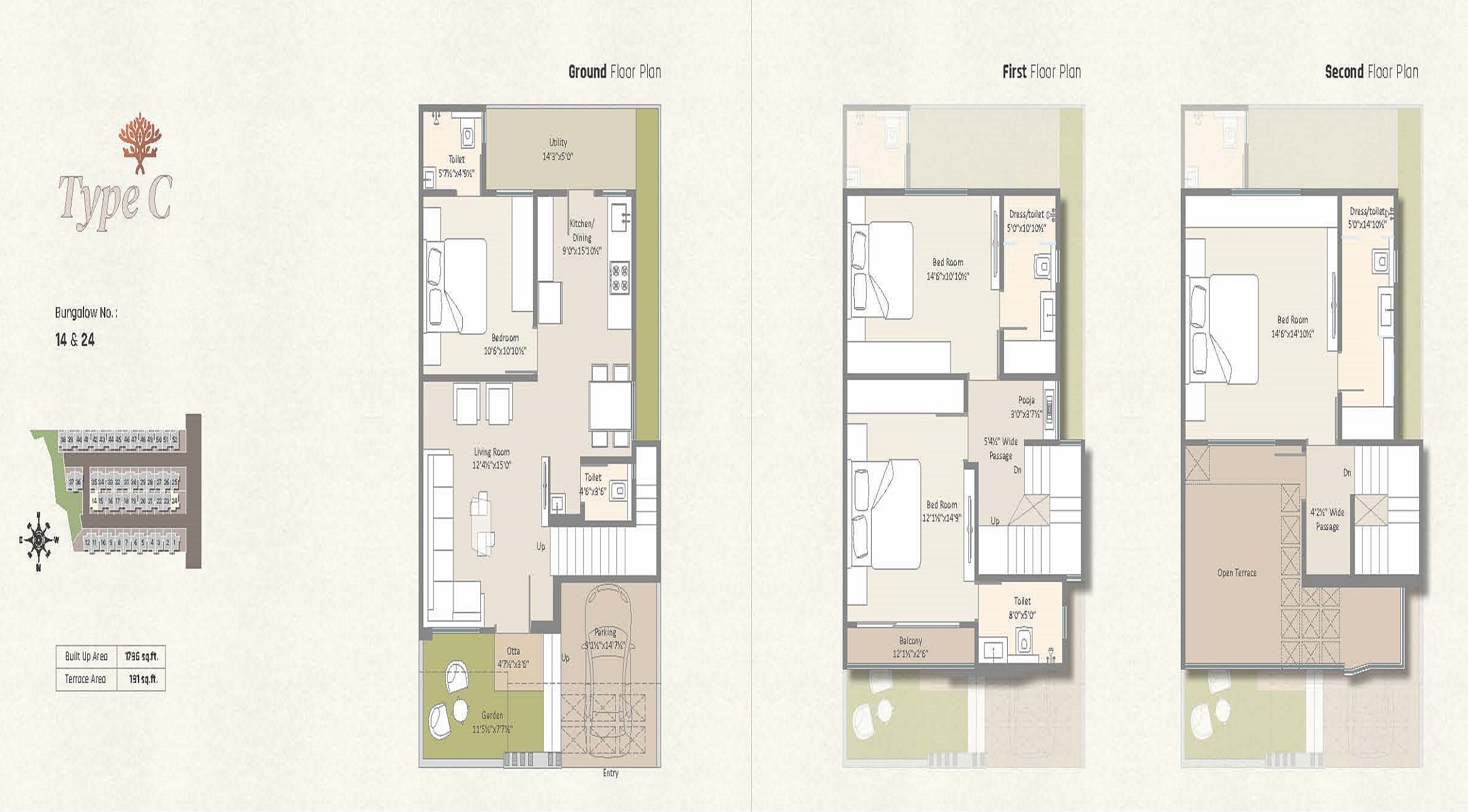 CR/3992 4 BHK Duplex For Sale in Bill-chapad Road, Vadodara.