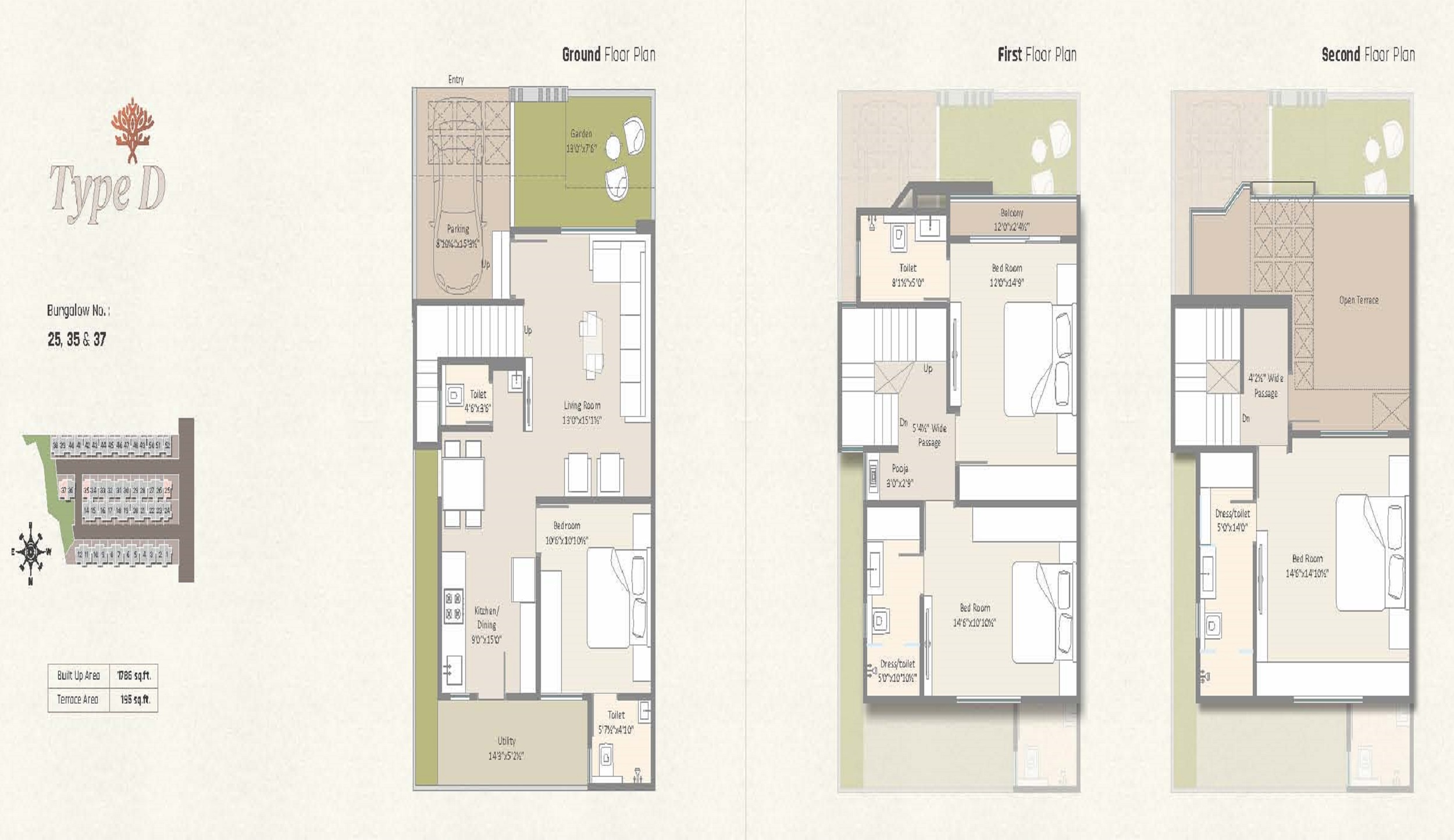 CR/3992 4 BHK Duplex For Sale in Bill-chapad Road, Vadodara.