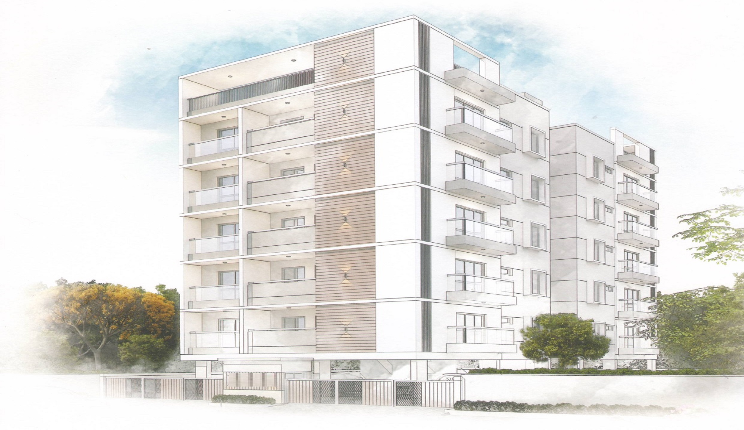 CR/3974 3 BHK Flat For Sale in Vasna-Bhayli Road, Vadodara.