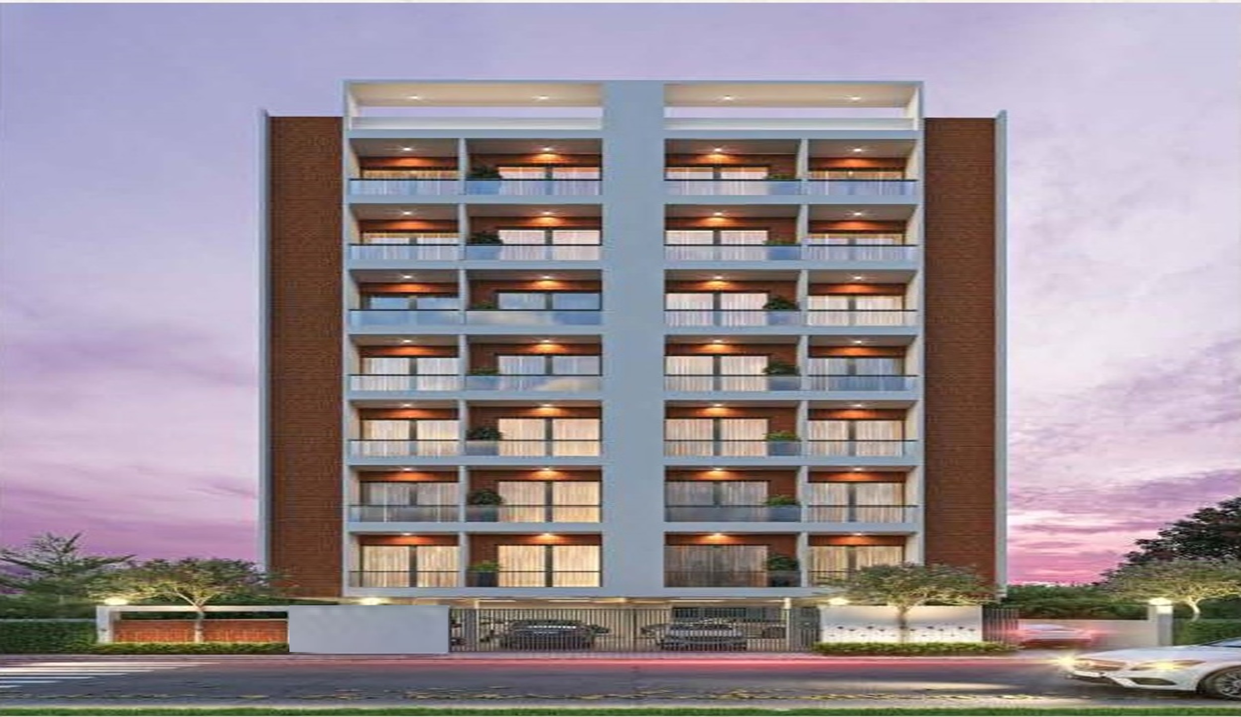 FR/1577 3BHK Flat for Sale in Nizampura, Vadodara