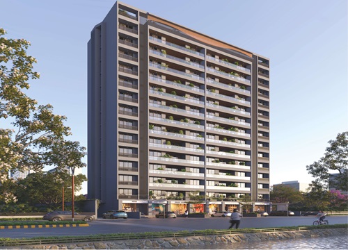 DR/2271 4 BHK Flat For Sale in Gotri, Vadodara.