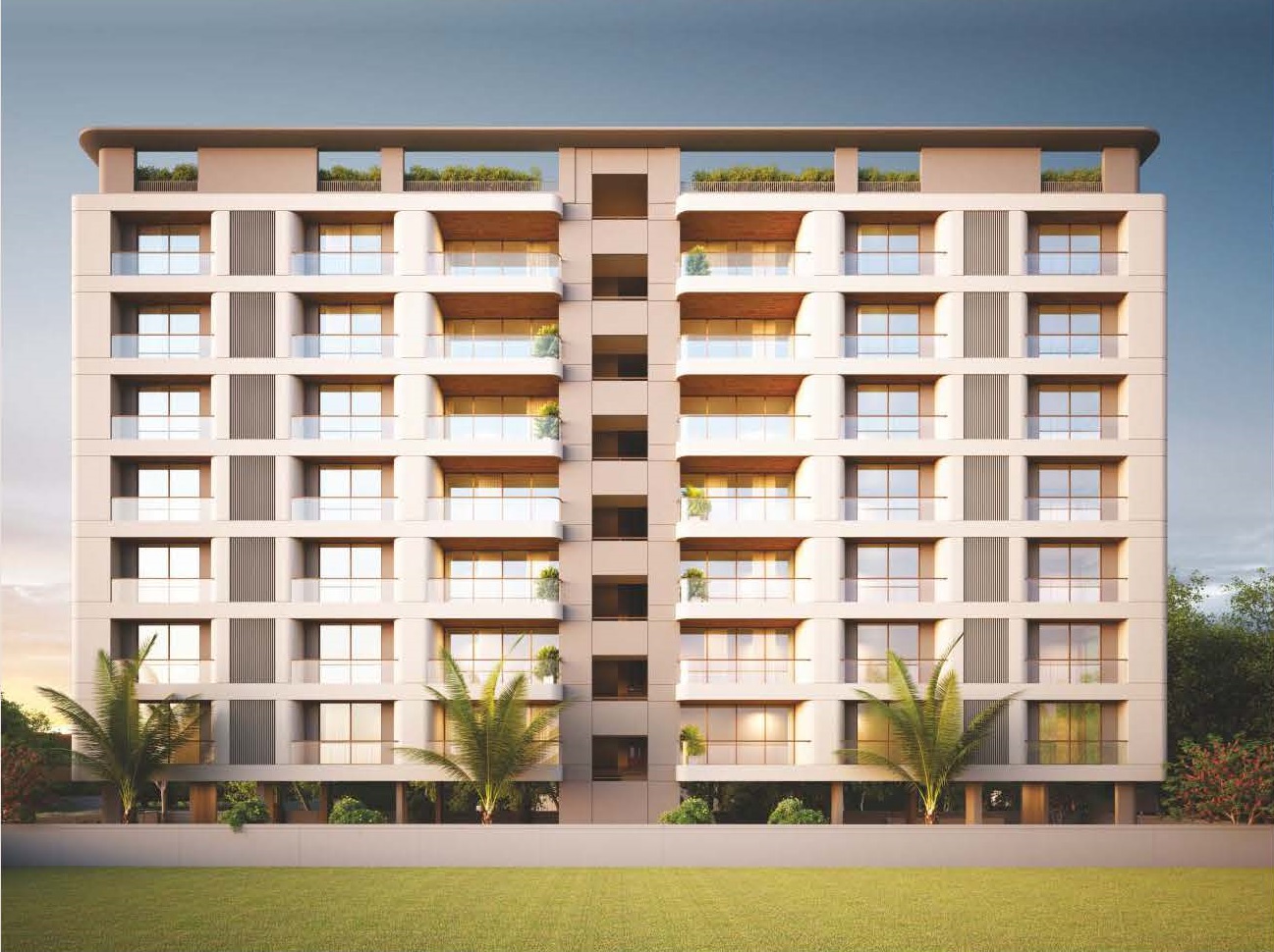 DR/2266 4 BHK Flat For Sale in Sevasi, Vadodara.