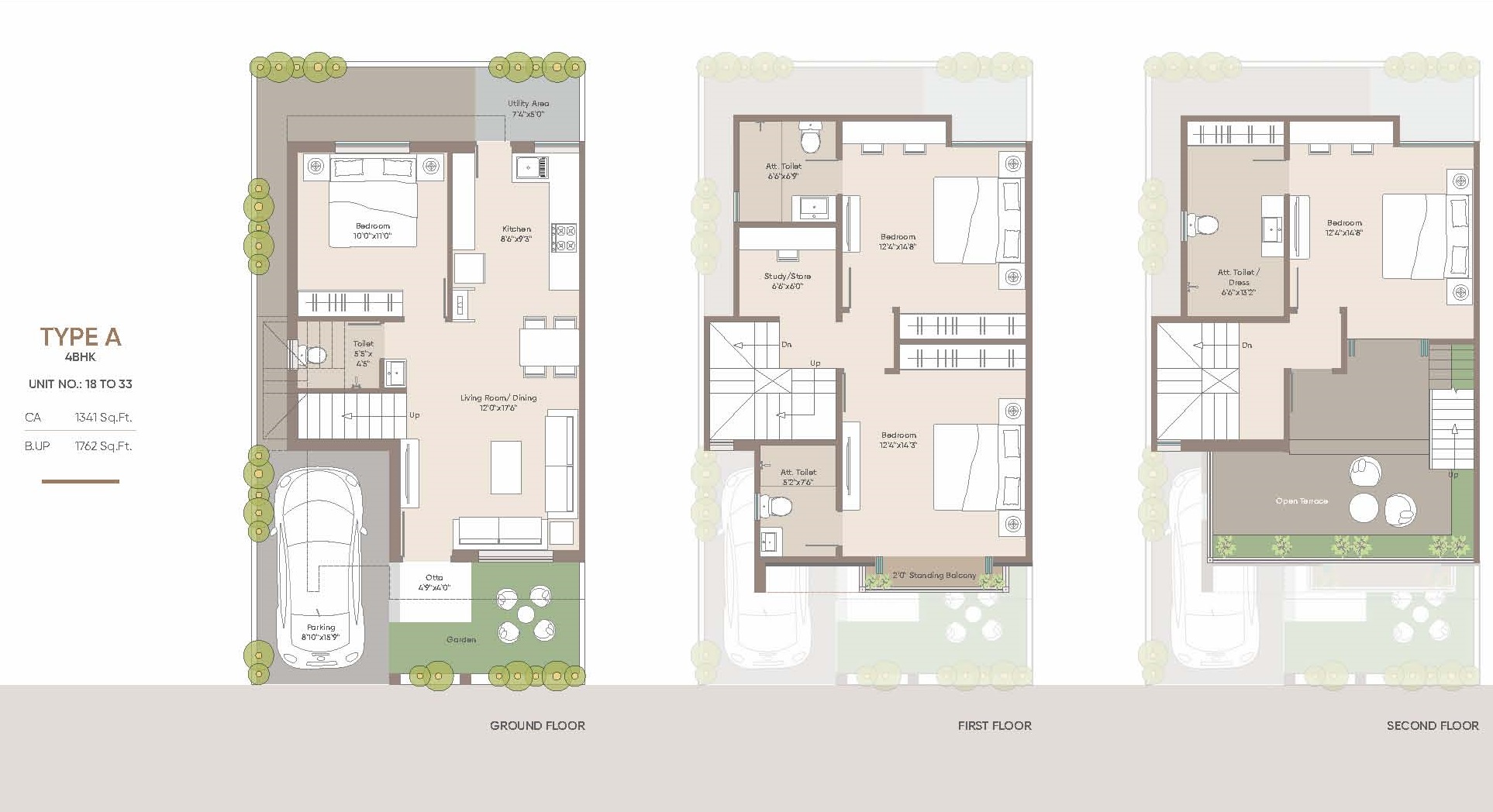 CR/4156 4 BHK Duplex For Sale in Bill, Vadodara.