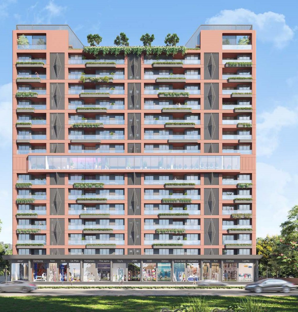 CR/4227  3 BHk Flat For Sale in Vasna Bhyali ,Vadodara.