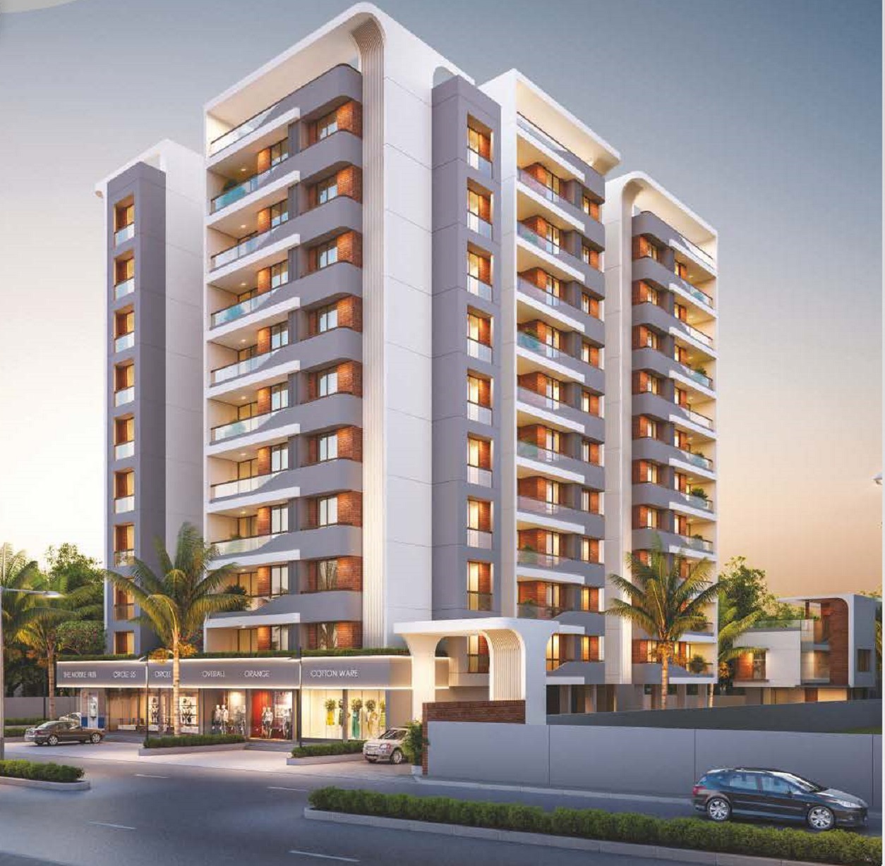 CR/4231  3 BHk Flat For Sale in Vasna Bhyali, Vadodara,