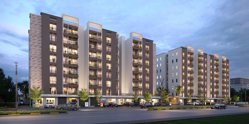 CR/4220A  3 BHK Flat For Sale in Kalali, Vadodara.