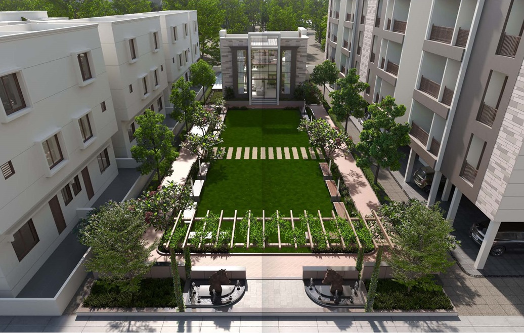 CR/4220A  3 BHK Flat For Sale in Kalali, Vadodara.