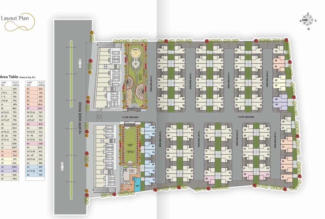 CR/4220B  4 BHk Triplex For Sale in Kalali, Vadodara.