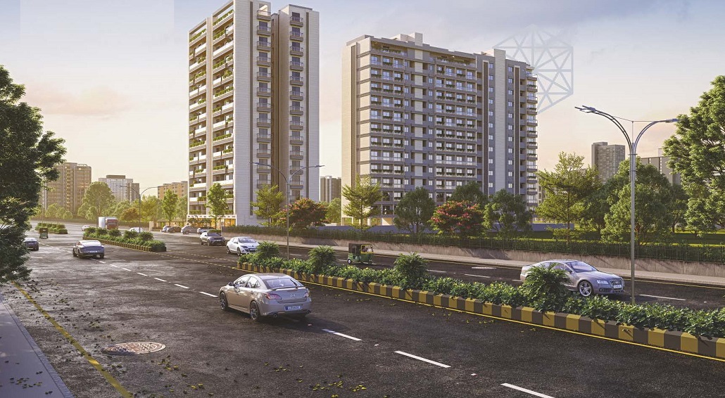 DR/2301B  4 BHK Pent House Sale in Sevasi TP-3, Vadodara.