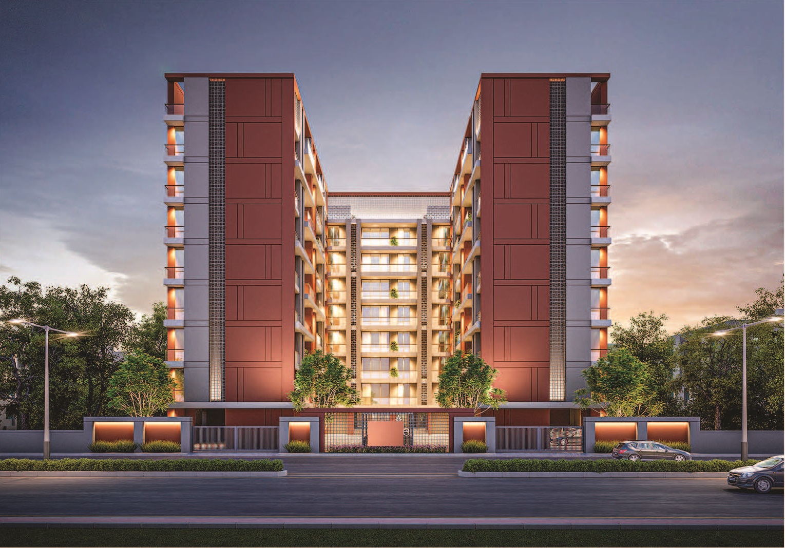 CR/4237 3 BHK Flat For Sale in  Diwalipura, Vadodara.