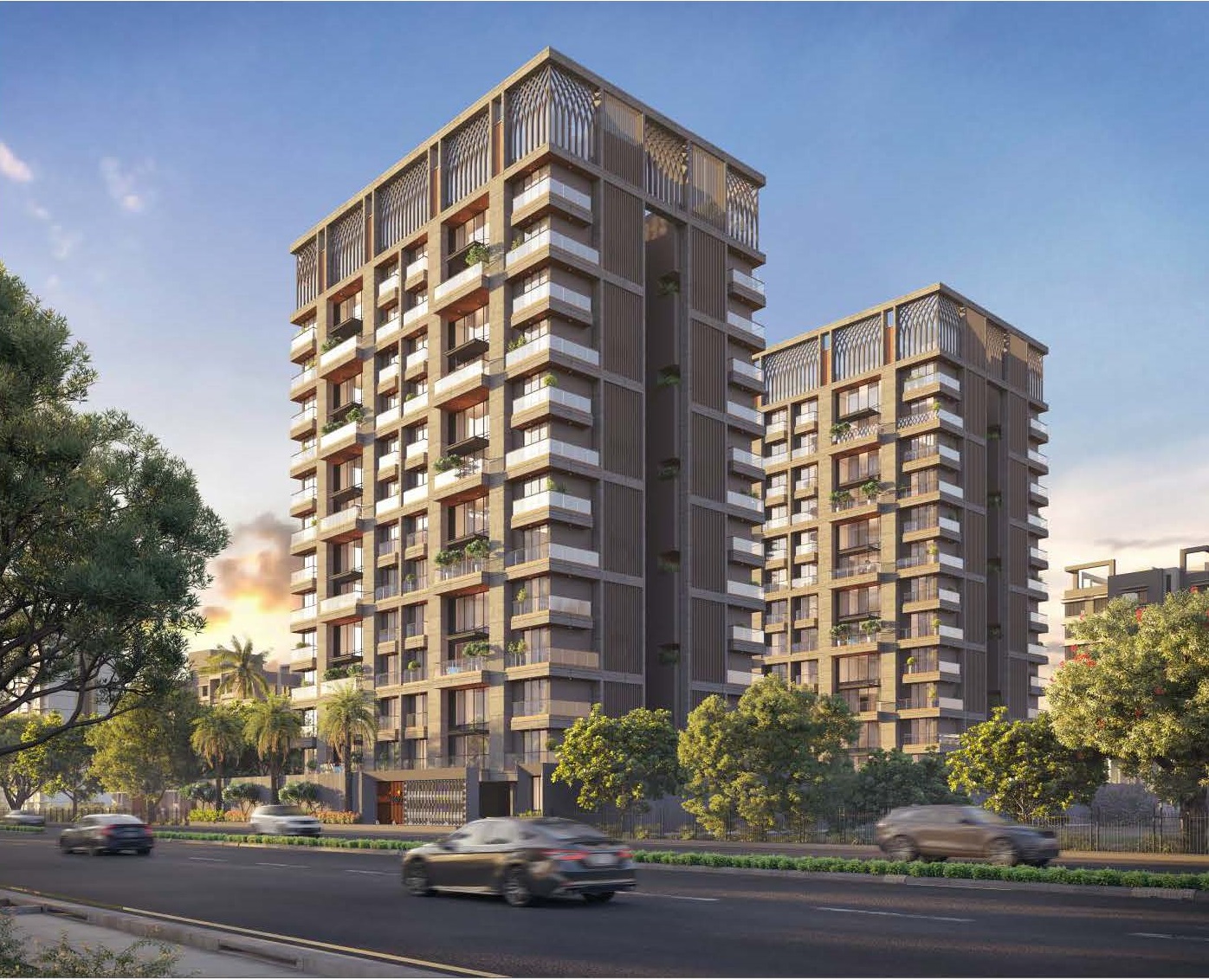 DR/2306  4 BHK Duplex Apartment  Sale Sevasi TP-2, Vadodara.