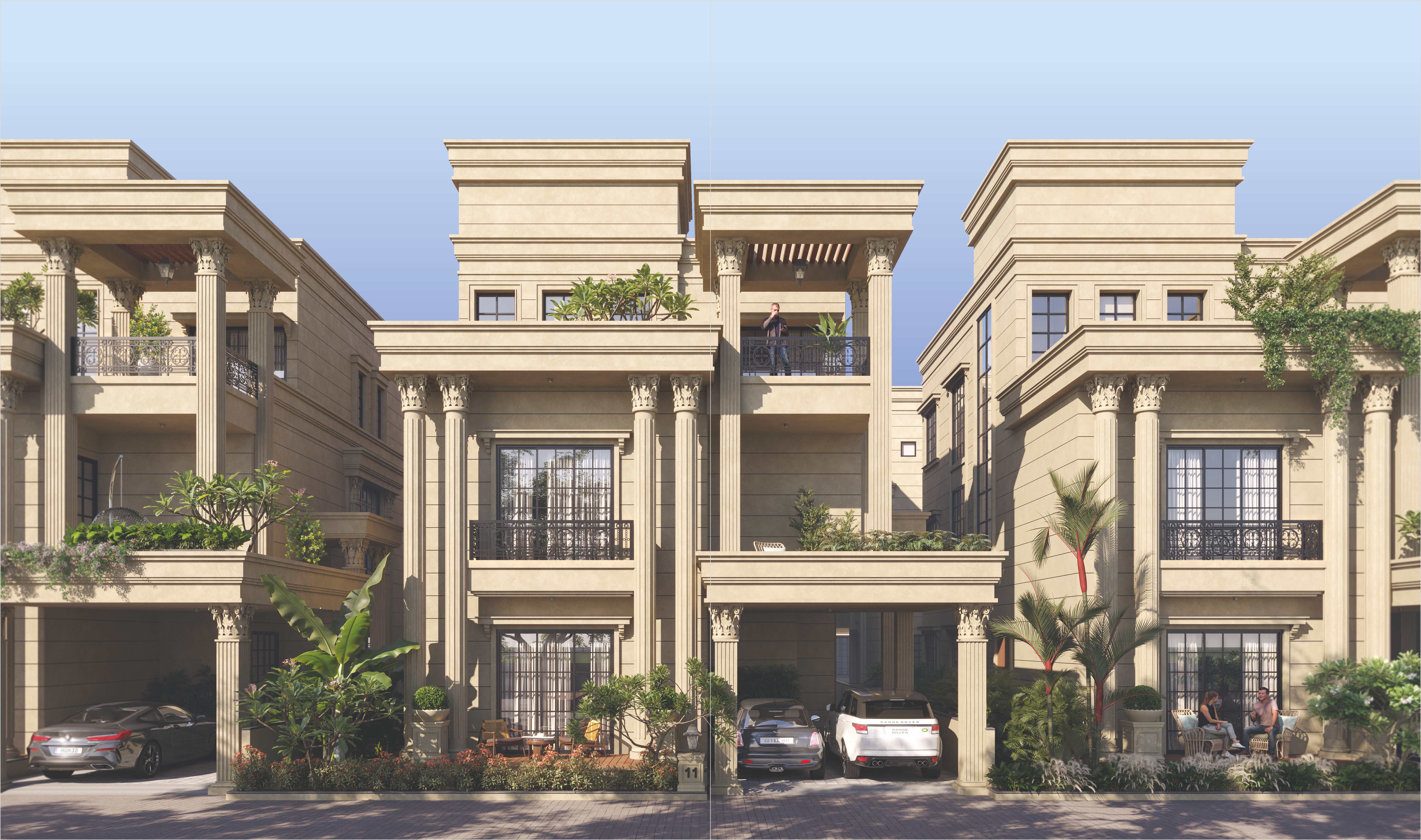 CR/3926  5 BHK Bunglow For Sale in Vasna-Bhayli Road, Vadodara.