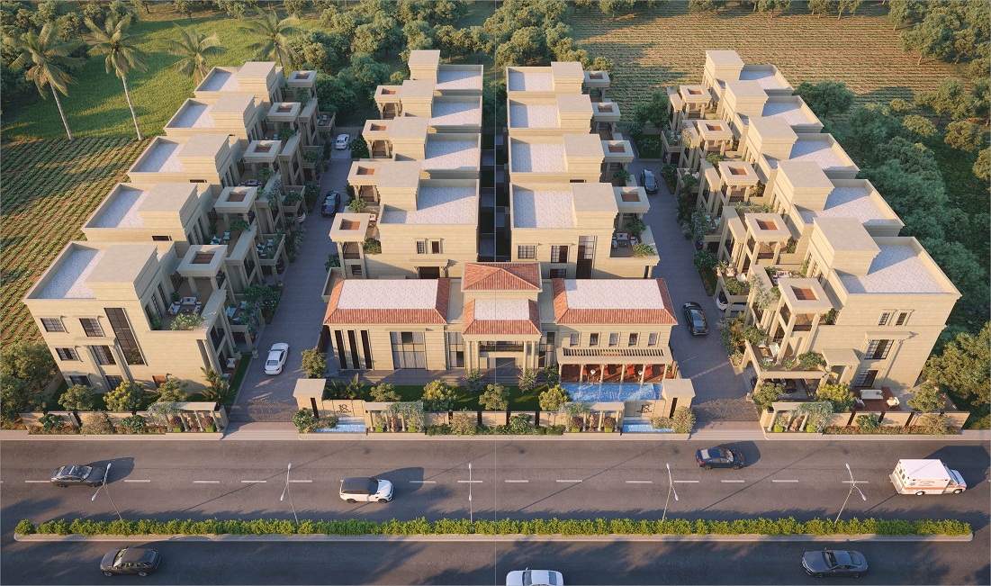 CR/3926  5 BHK Bunglow For Sale in Vasna-Bhayli Road, Vadodara.
