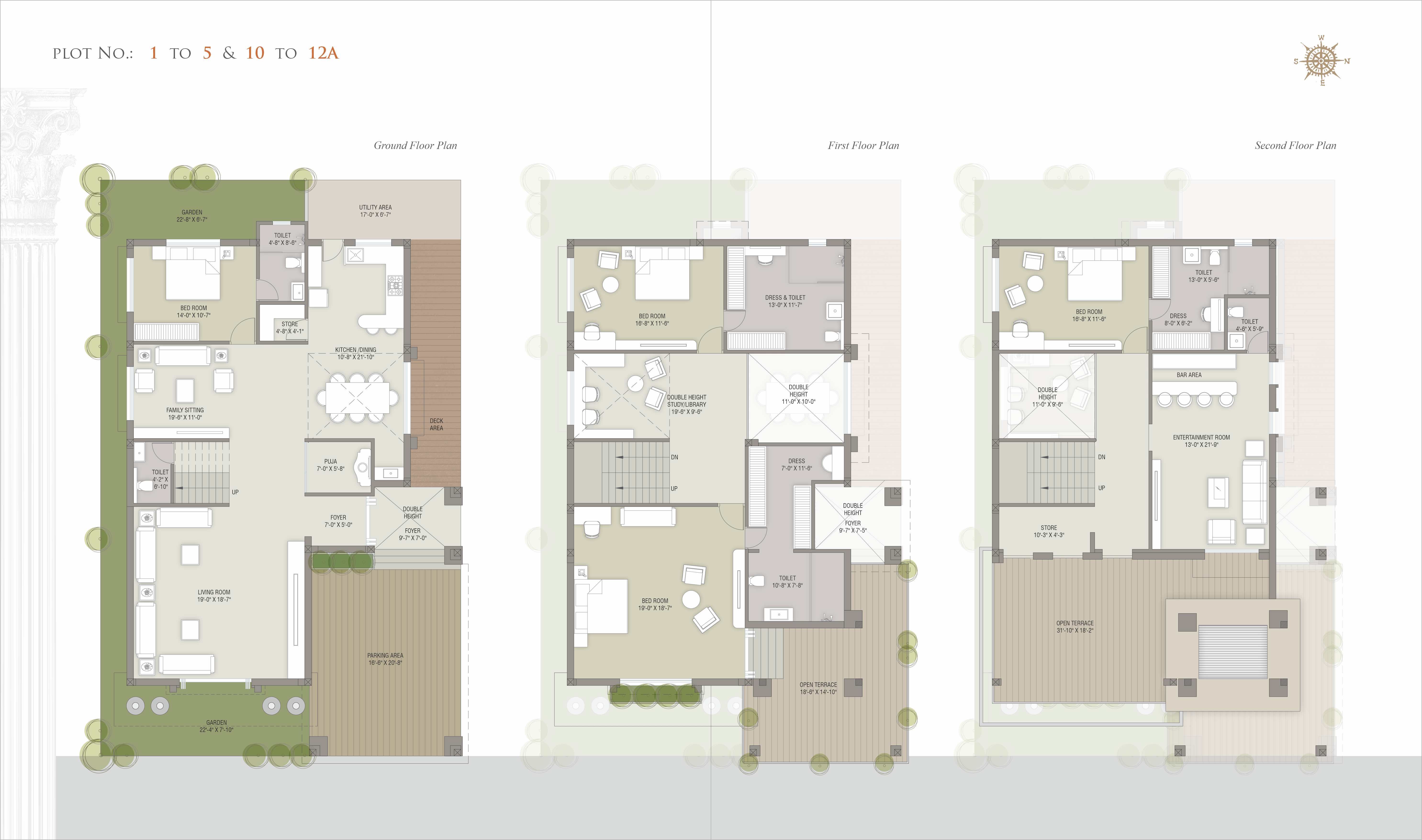 CR/3926  5 BHK Bunglow For Sale in Vasna-Bhayli Road, Vadodara.