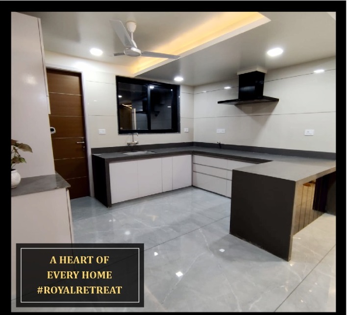 CR/4359 3 BHK Flat For Sale in Atladara, Vadodara.