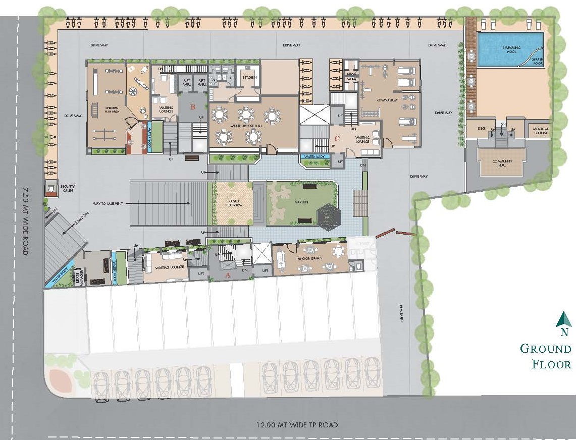 DR/2354 4 BHK Flat For Sale in Gotri, Vadodara.