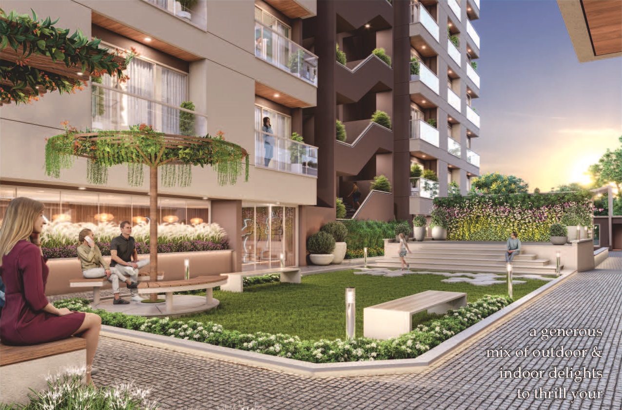 DR/2354 4 BHK Flat For Sale in Gotri, Vadodara.