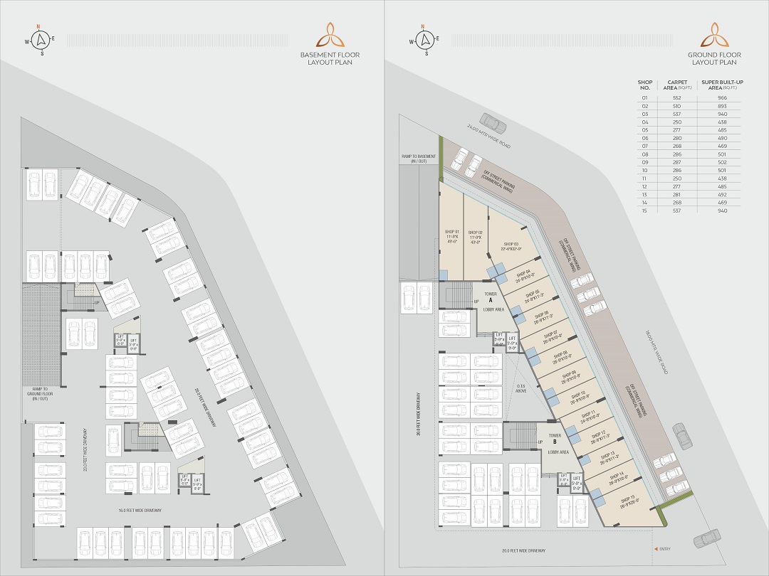 CR/4449 3 BHK Flat For Sale in Atladara, Vadodara.