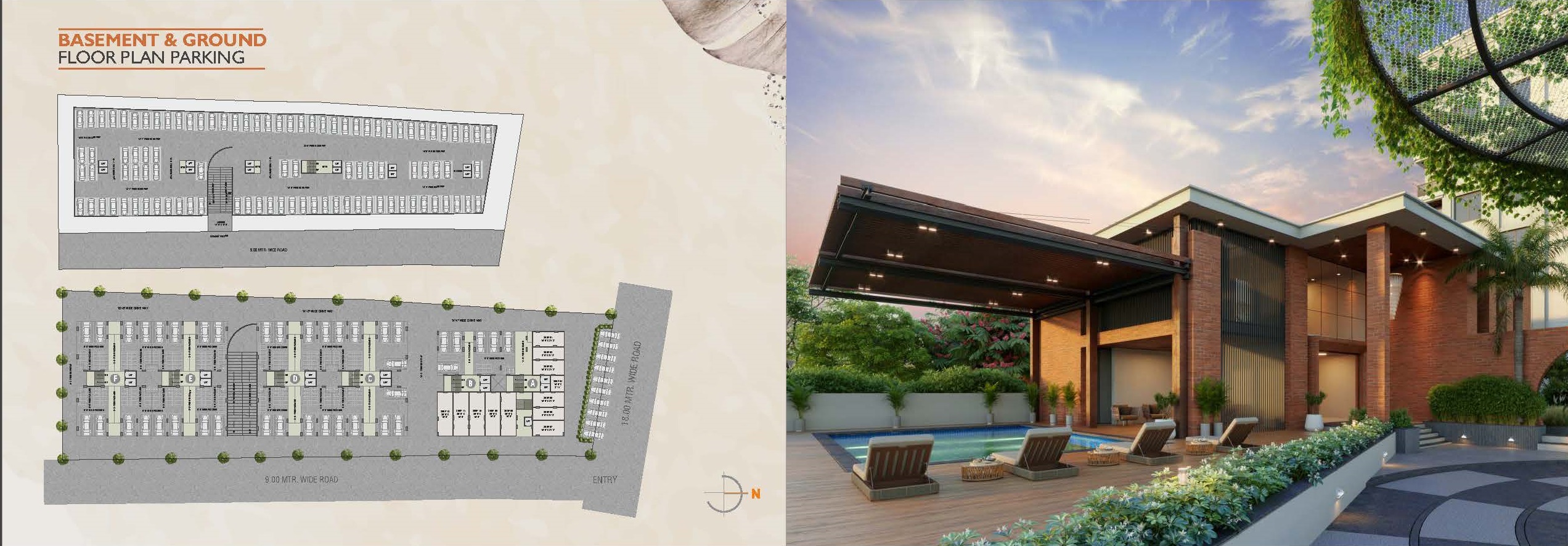 BR/1510 2BHK Flat for sale in Tarsali, Vadodara