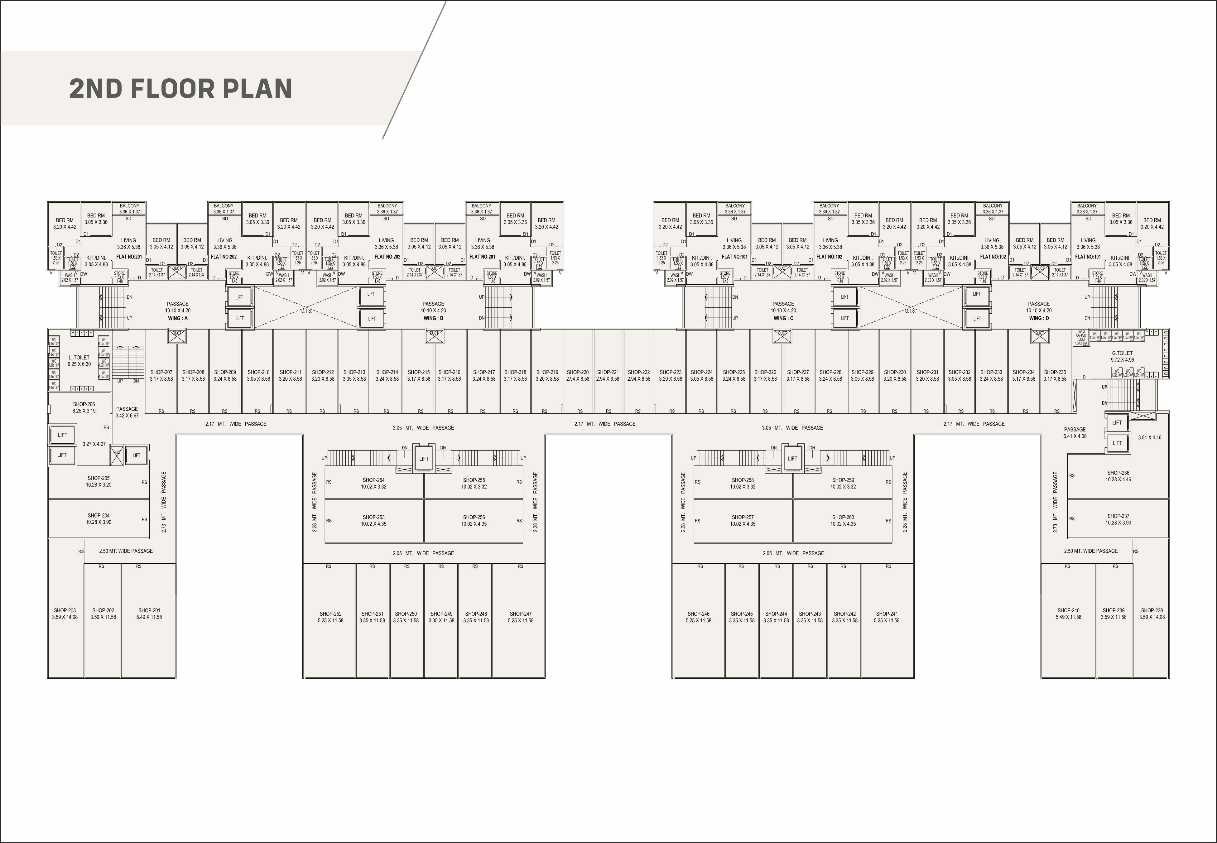 BR/1584 3BHK Flat for Sale in Tarsali, Vadodara