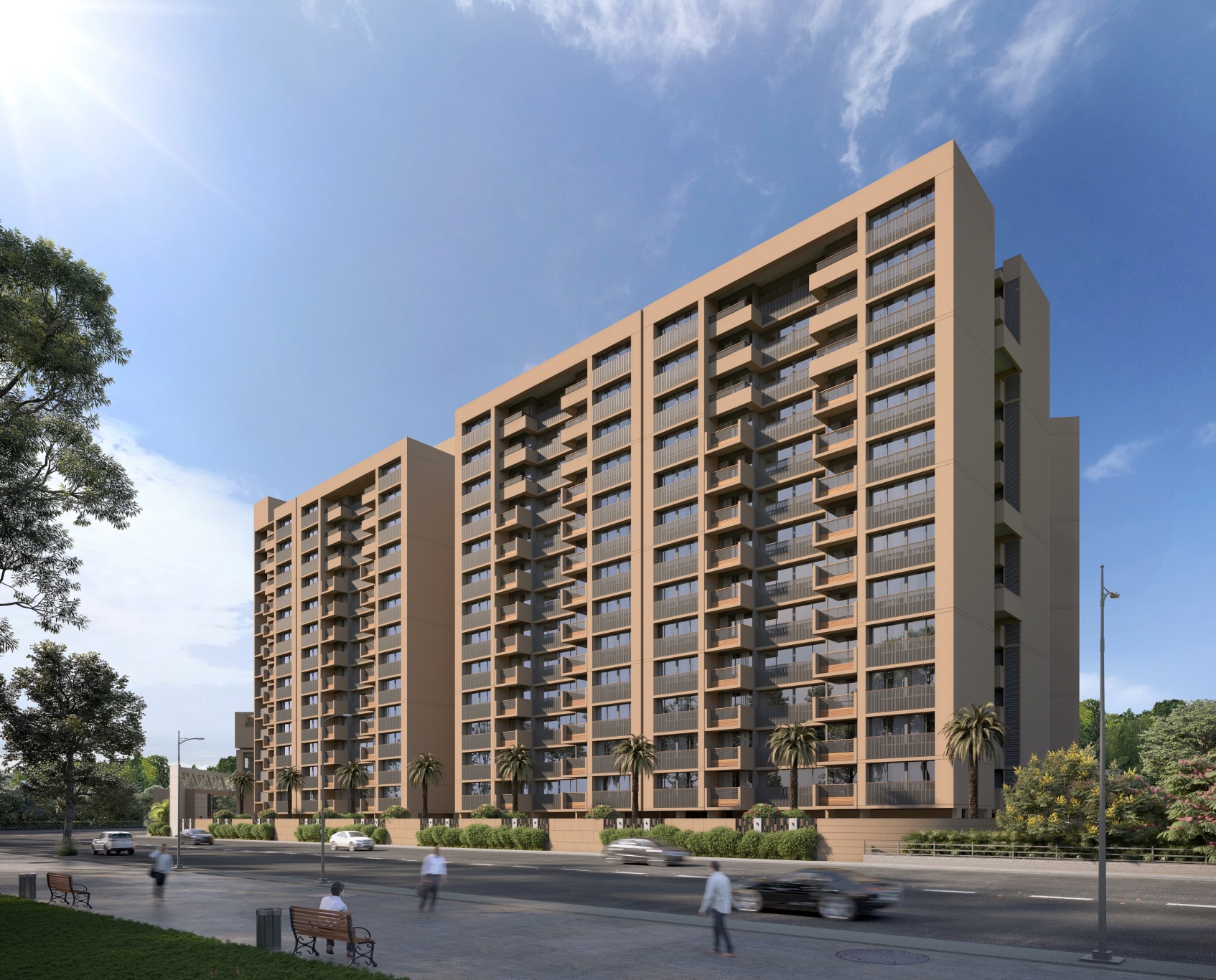 BR/1586 2BHK Flat for sale in Tarsali, Vadodara