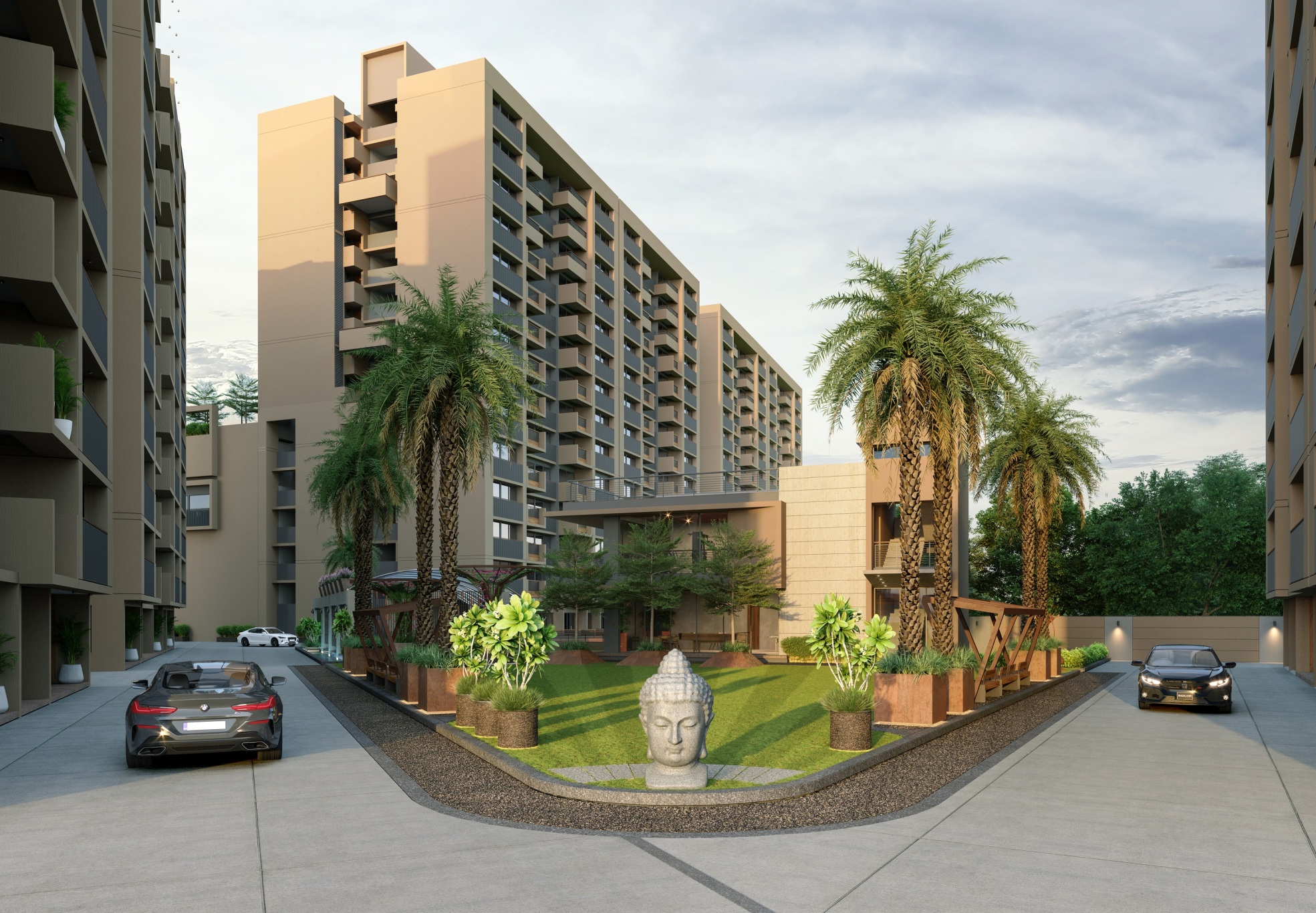 BR/1586 2BHK Flat for sale in Tarsali, Vadodara