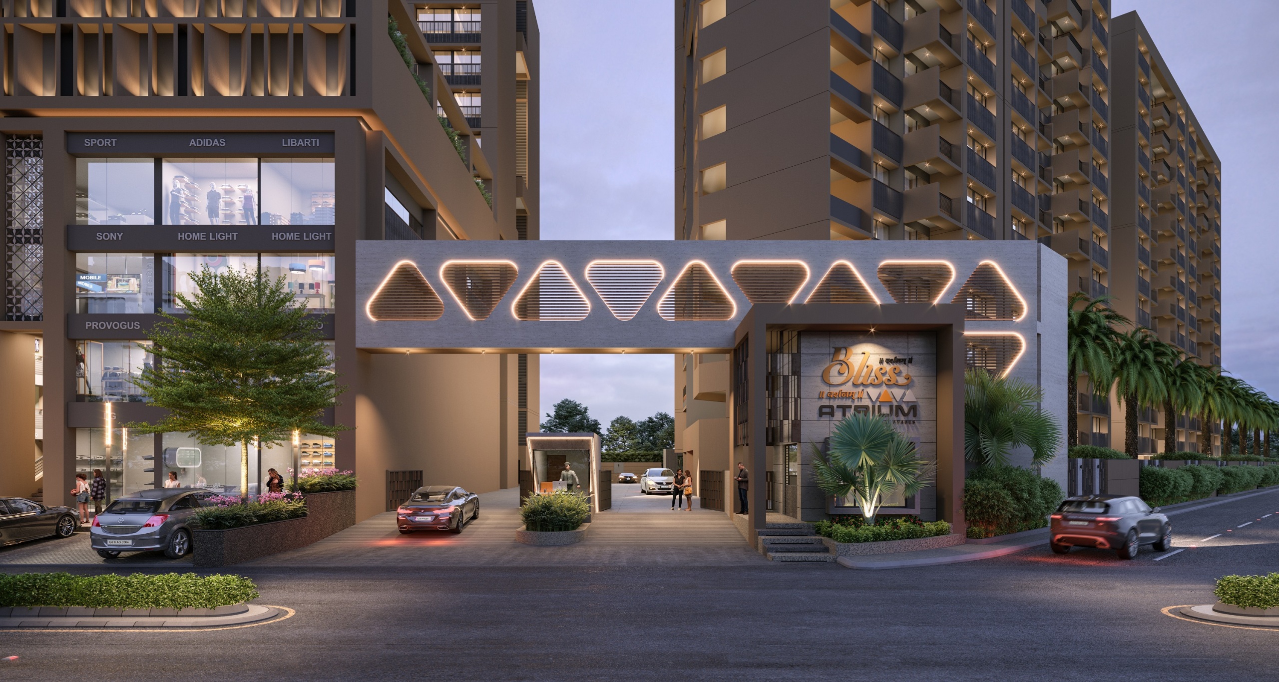 BR/1586A 3BHK flat for Sale in Tarsali, Vadodara