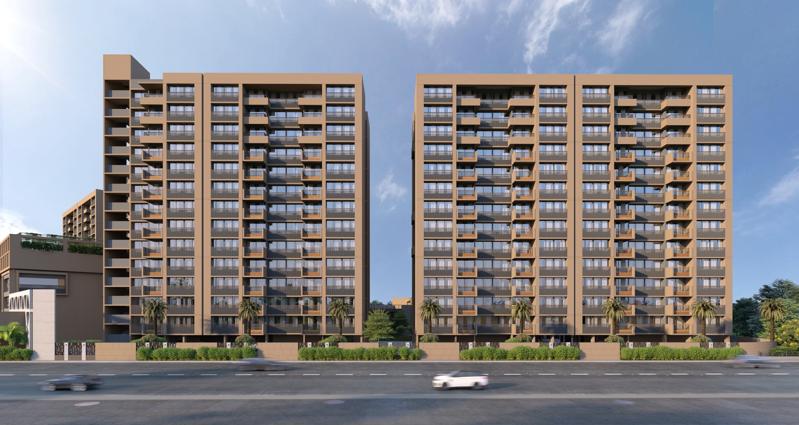 BR/1586A 3BHK flat for Sale in Tarsali, Vadodara