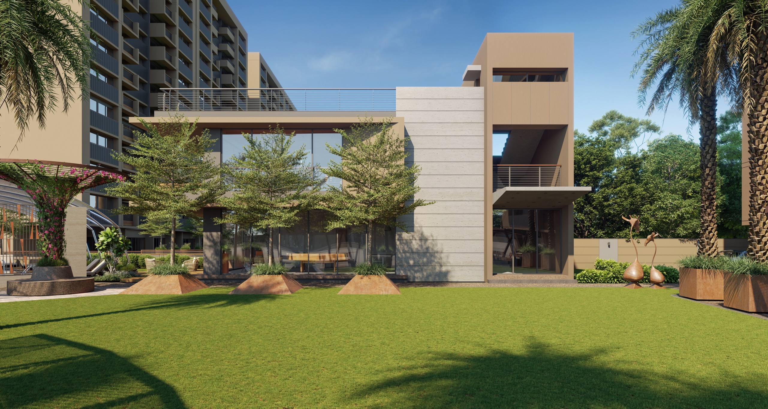 BR/1586A 3BHK flat for Sale in Tarsali, Vadodara