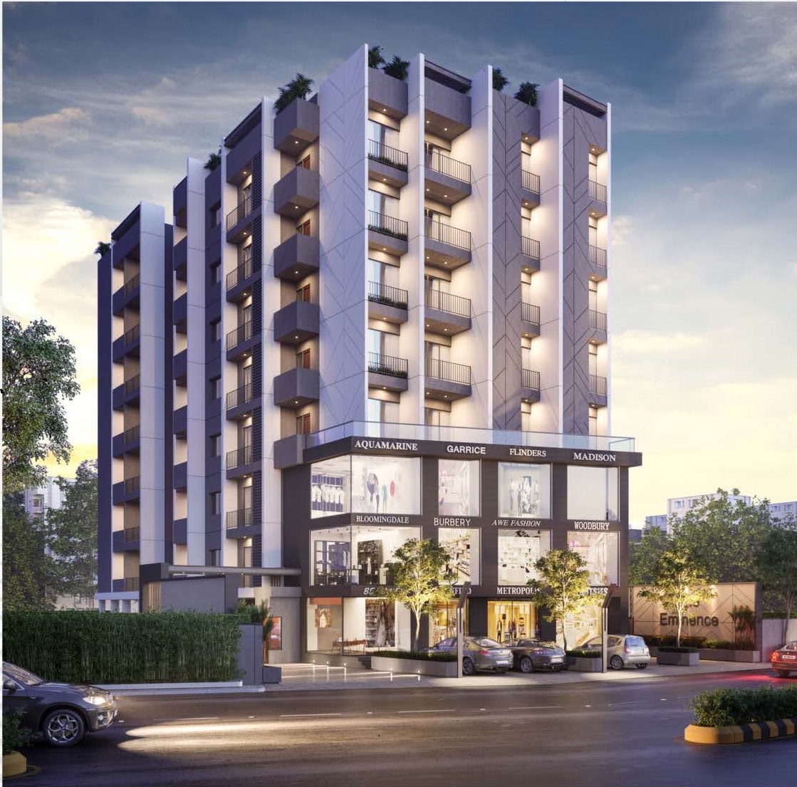 BR/1665 2 BHK flat for sale in Tarsali, Vadodara