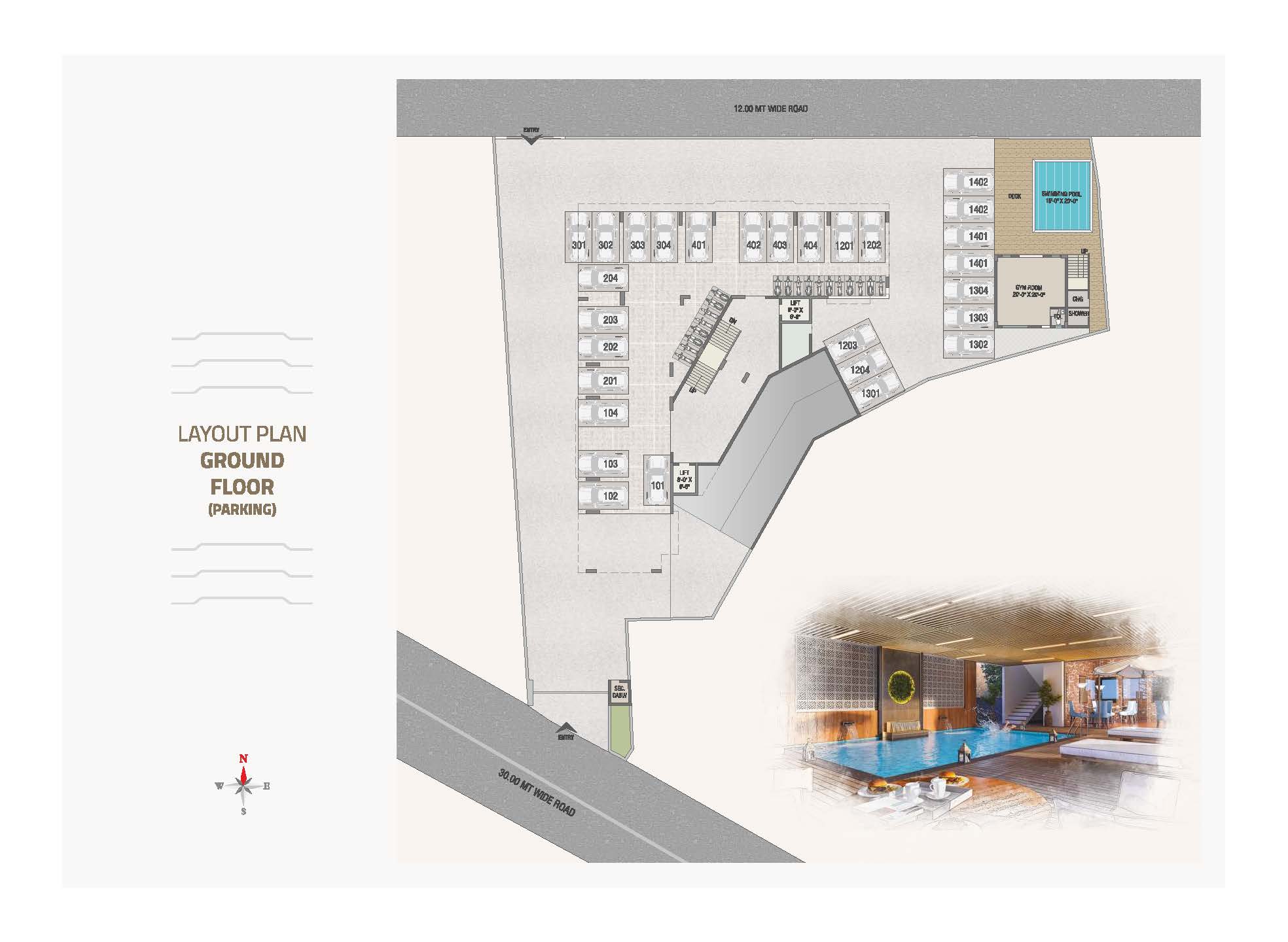 BR/1941 3BHK Flat for Sale in Vadsar, Vadodara