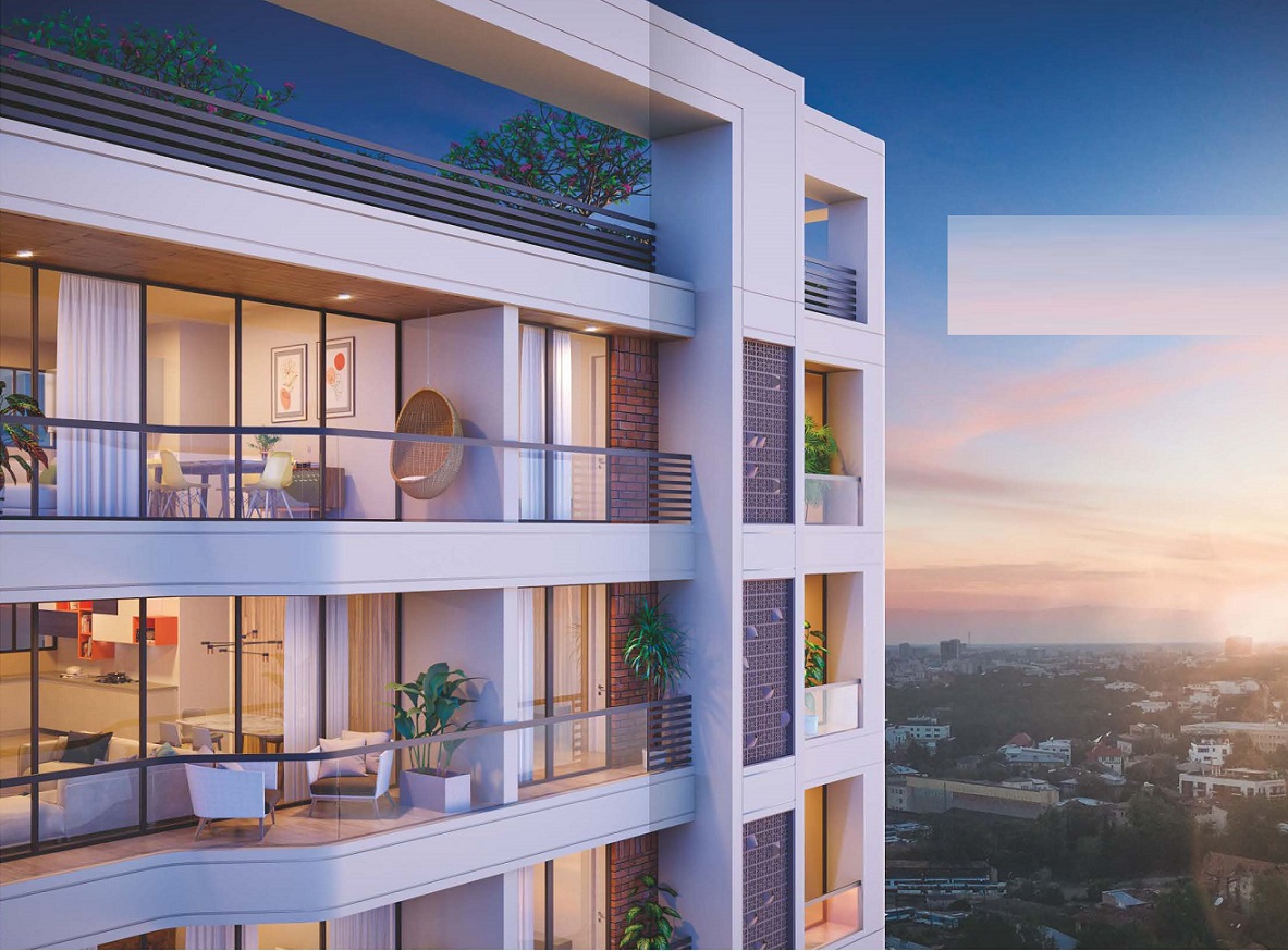 CR/3790 4 BHK Flat For Sale in Vasna-Bhayli Road, Vadodara.