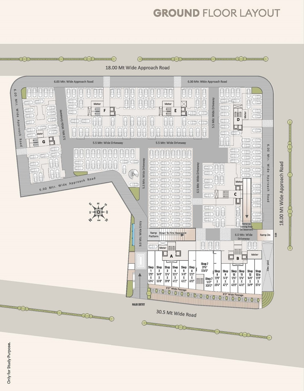 CR/4534 3 BHK Flat For Sale in Akota, vadodara.