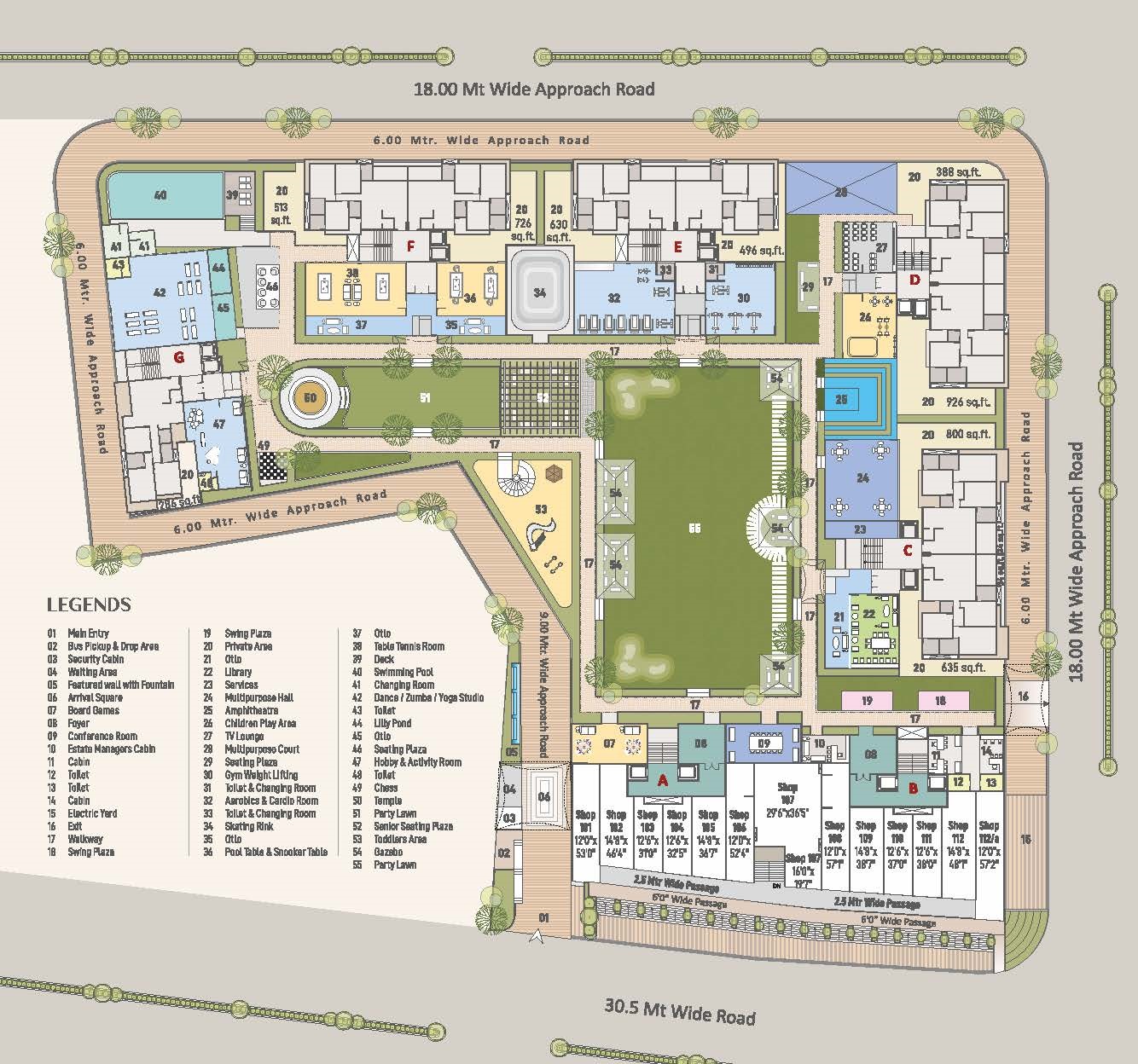 CR/4534 3 BHK Flat For Sale in Akota, vadodara.