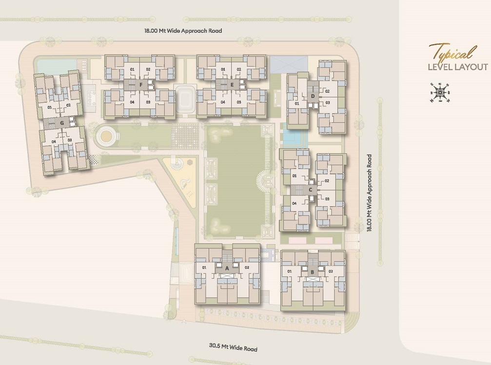CR/4534 3 BHK Flat For Sale in Akota, vadodara.