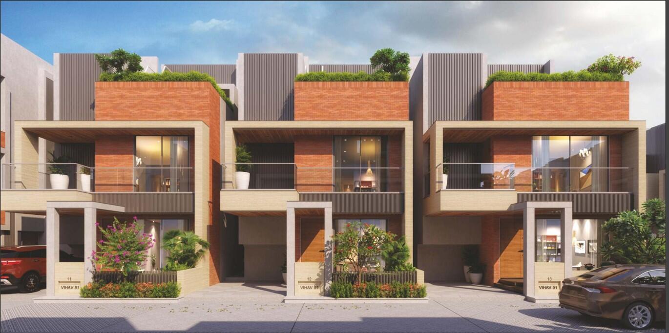 CR/4435 4 BHK bunglow For Sale in Vasna-Bhayli Road, Vadodara