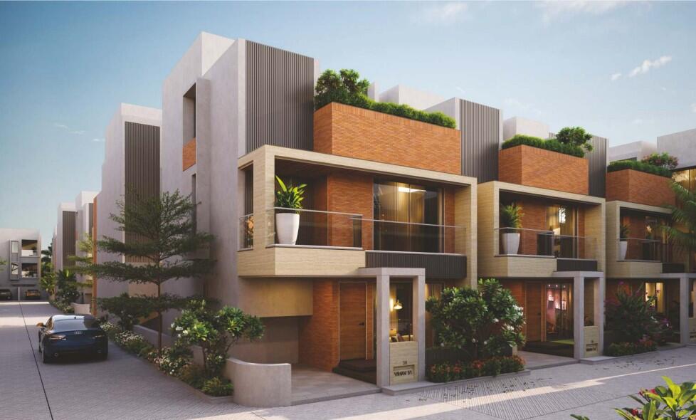 CR/4435 4 BHK bunglow For Sale in Vasna-Bhayli Road, Vadodara