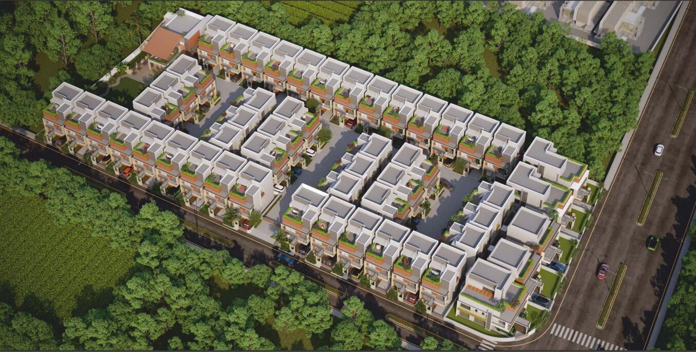 CR/4435 4 BHK bunglow For Sale in Vasna-Bhayli Road, Vadodara