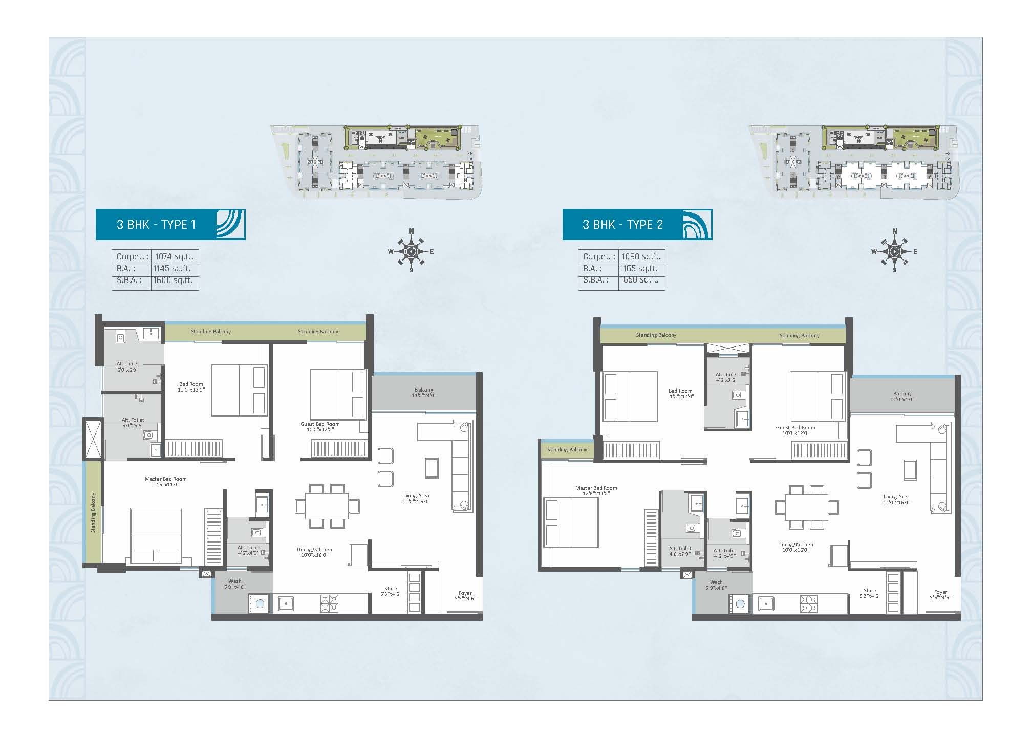 FR/1356 2BHK Flat for sale in Sama Savli Road, Vadodara