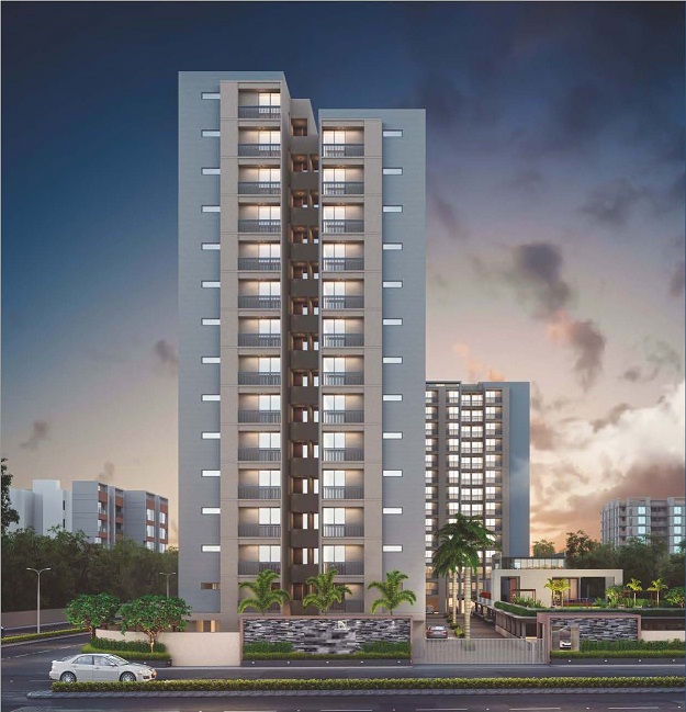 FR/1356A 3BHK Flat for Sale in Sama Savli Road, Vadodara