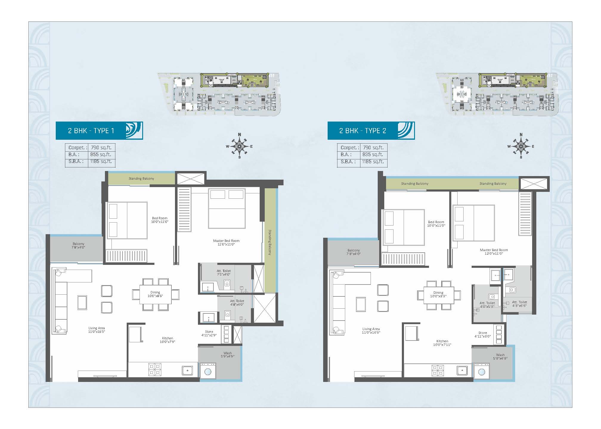 FR/1356A 3BHK Flat for Sale in Sama Savli Road, Vadodara