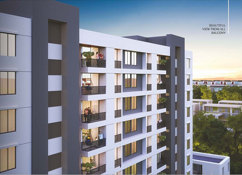 FR/1434A 3BHK Flat for Sale in Sama, Vadodara