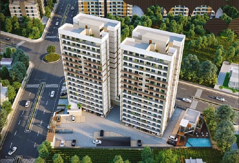 DR/1896  2 BHK Flat For Sale in  Gotri, Vadodara.